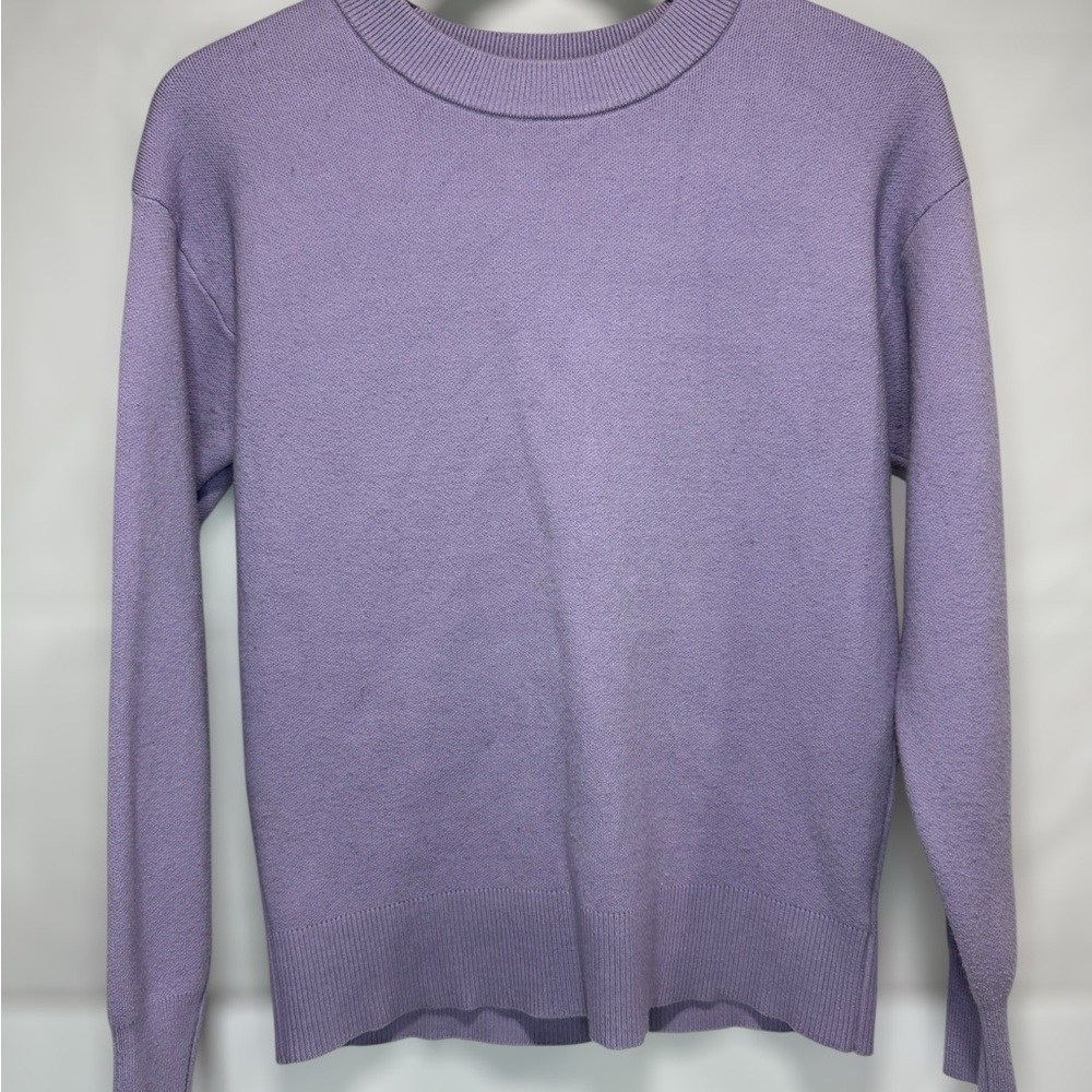 Nanette Lepore Lavender Crewneck Sweater